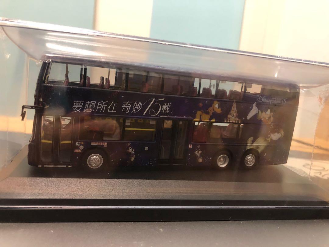 人気定番 香港ディズニー 15周年デザインkmbバス模型 現金特価