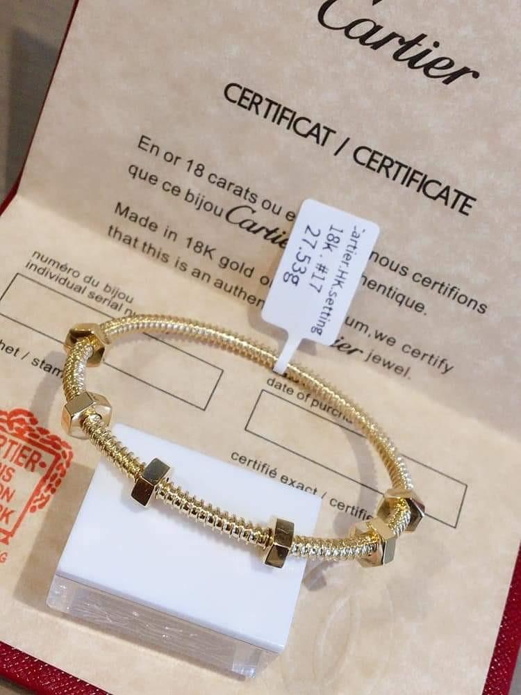 Cartier nut bracelet cheap