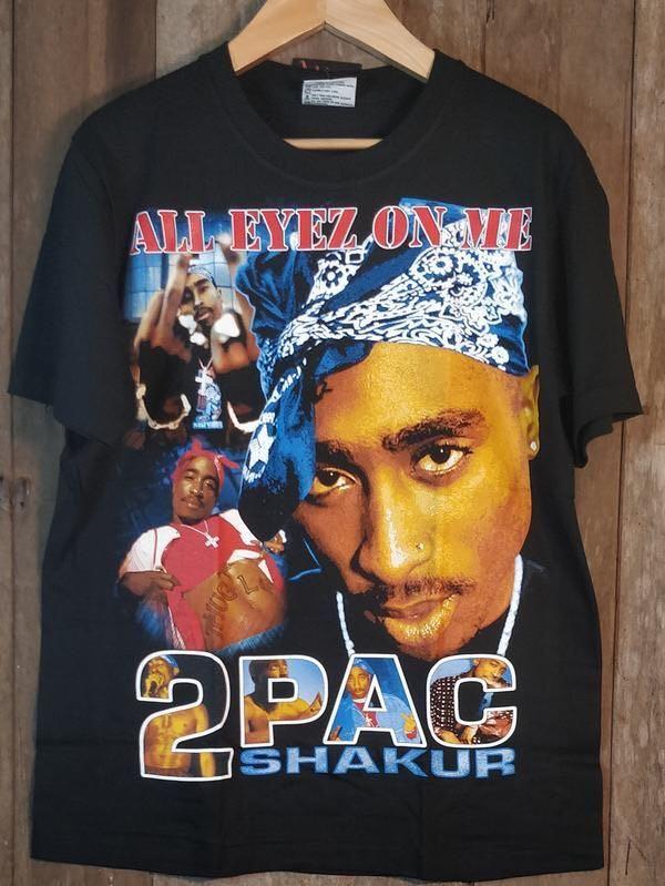 Vintage 2pac all eyes on me tシャツ Tupac