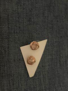 金色通花球 韓國購入 耳環