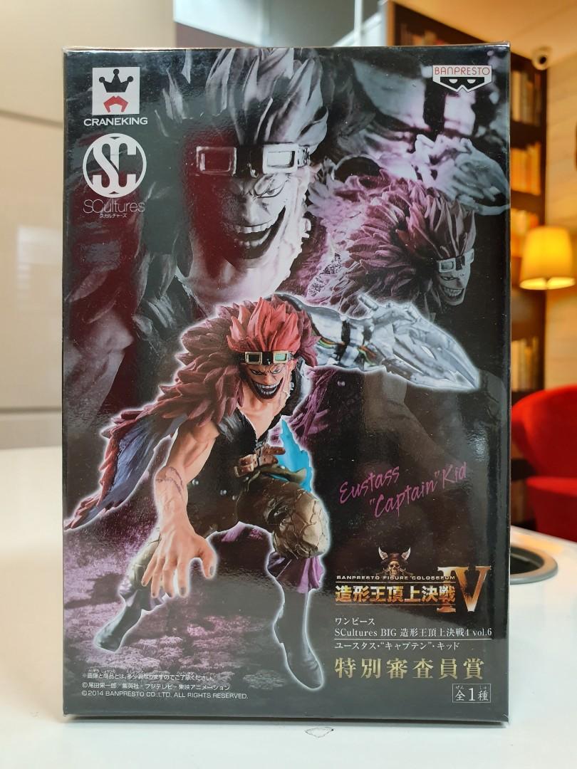 海賊王尤斯塔斯船長基德特別審查員賞 造形王頂上決戰iv Vol 6 One Piece Scultures Big 4 Vol 6 Banpresto Figure Colosseum Eustass Catain Kid 興趣及遊戲 玩具 遊戲類