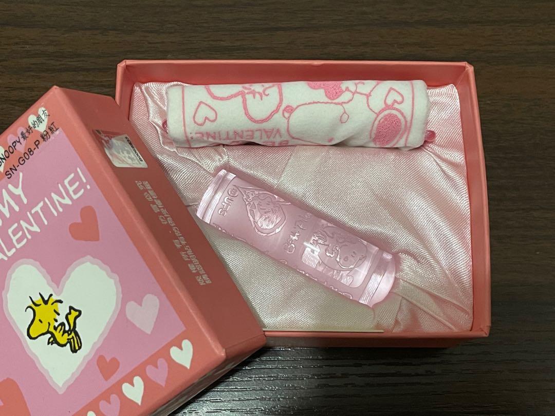 稀有珍藏 Snoopy 史努比水晶印章 透明粉色 未雕刻 興趣及遊戲 手作 自家設計 其他 Carousell