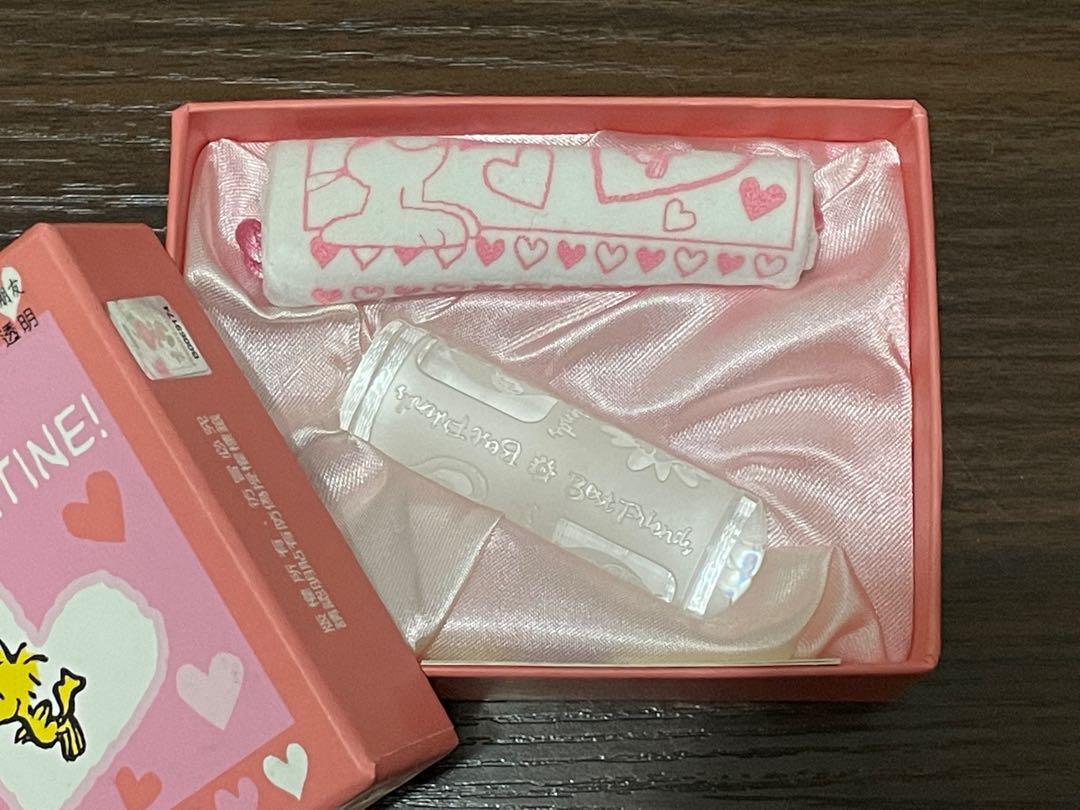 稀有珍藏 Snoopy 史努比水晶印章 透明白色 未雕刻 興趣及遊戲 手作 自家設計 其他 Carousell