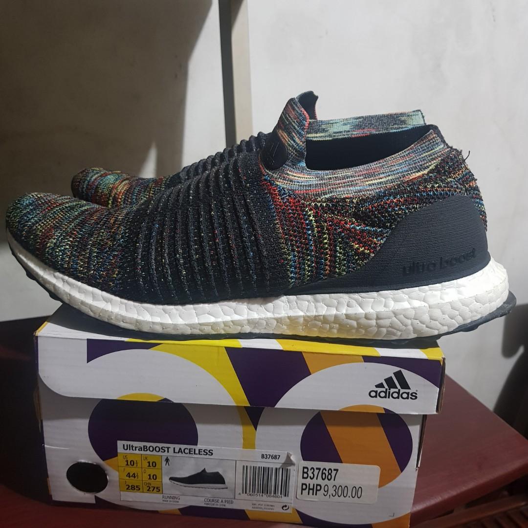 Adidas ultra boost laceless 44 sale