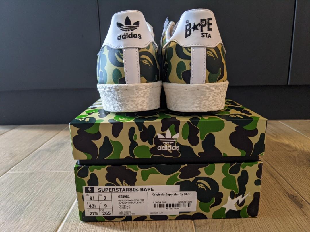 Adidas x new arrivals bape us
