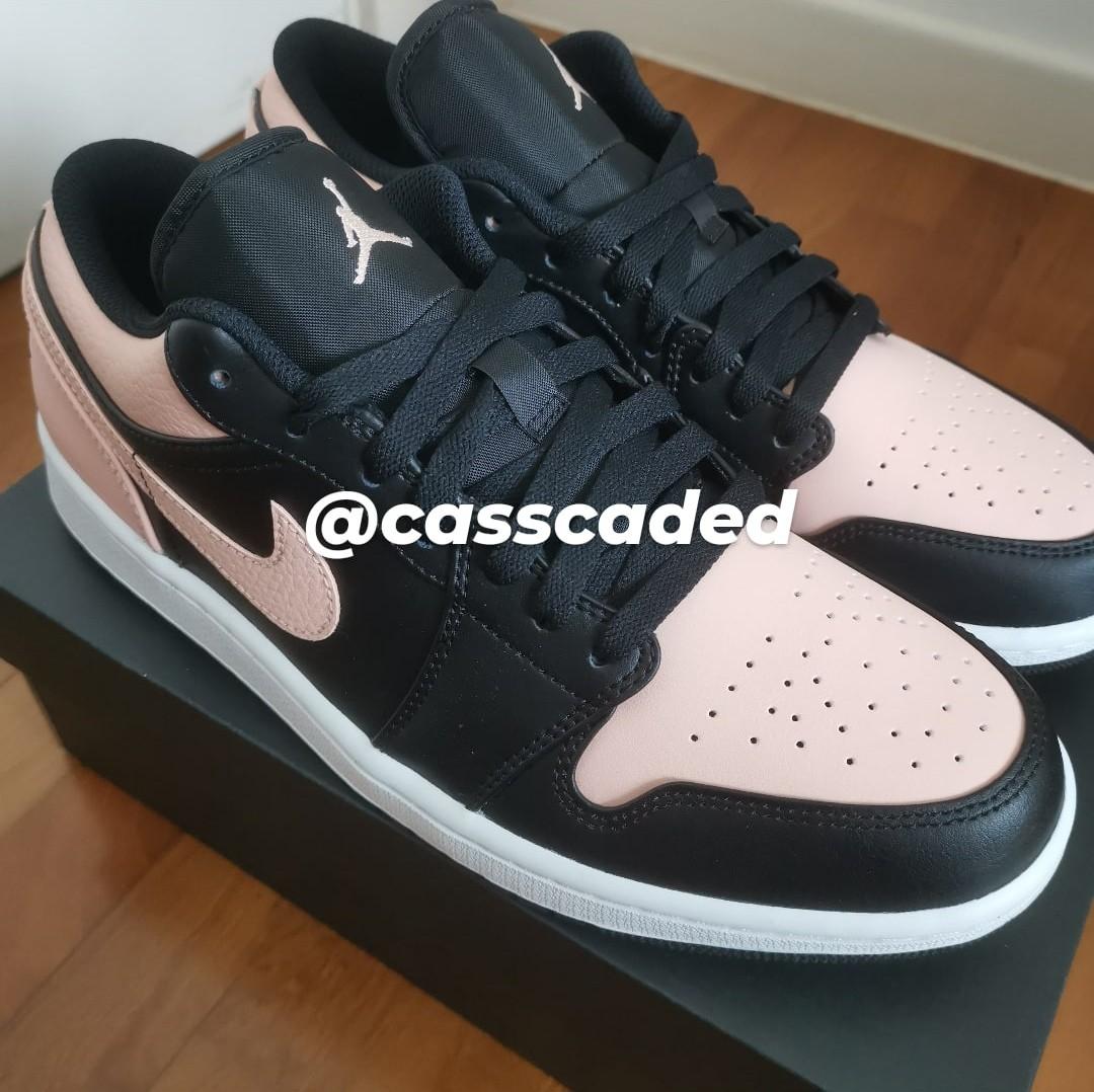 Air Jordan 1 Low Arctic Orange Crimson Tint Men s Fashion