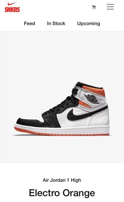 aj1 orange high