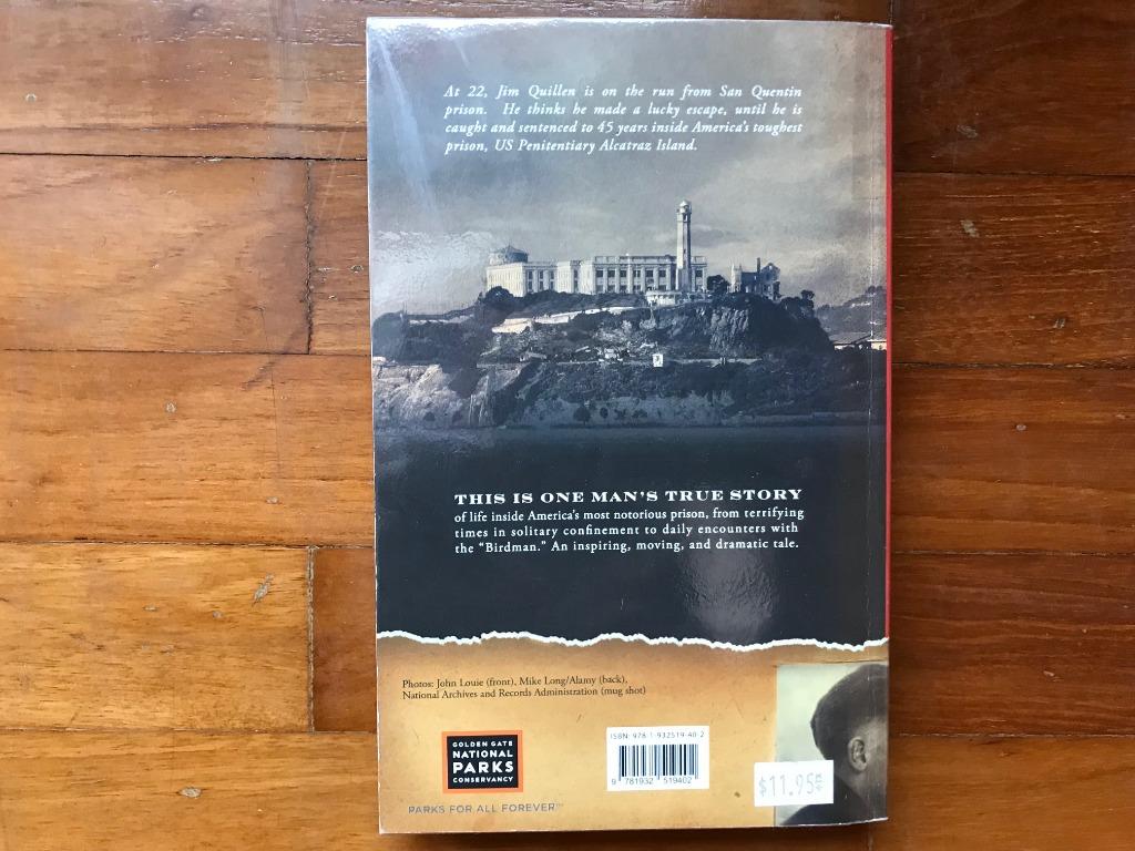 Alcatraz From Inside by Jim Quillen (Non-Fiction), Hobbies & Toys, Books &  Magazines, Fiction & Non-Fiction on Carousell