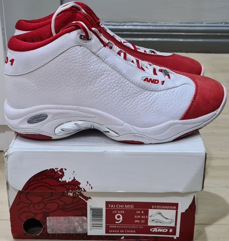 AND1 Tai Chi Mid Vince Carter Size 9 Men s Fashion Footwear