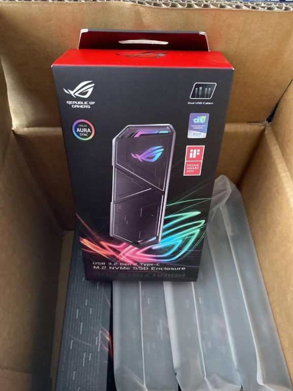 ASUS ROG STRIX Arion M.2 NVMe SSD Enclosure, USB 3.2 | Ubuy