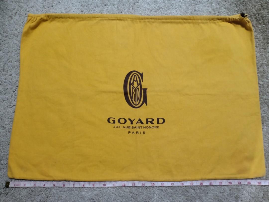 goyard dust bag