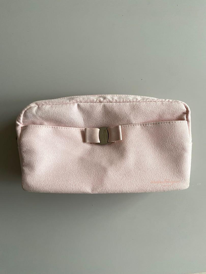 Salvatore ferragamo makeup bag cheap