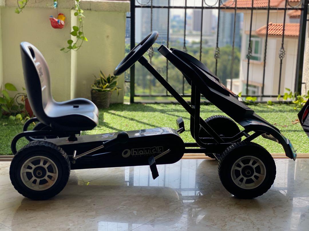 Batmobile pedal top go kart
