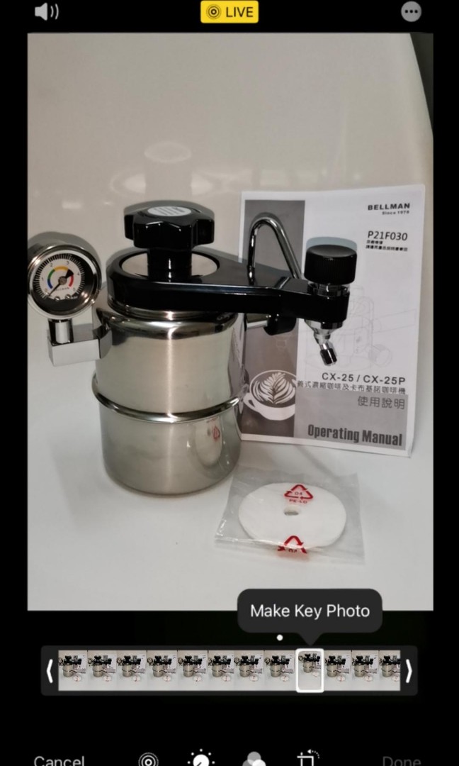 Bellman cx 25P Portable Stovetop Mochapot (Espresso Maker +Milk steamer