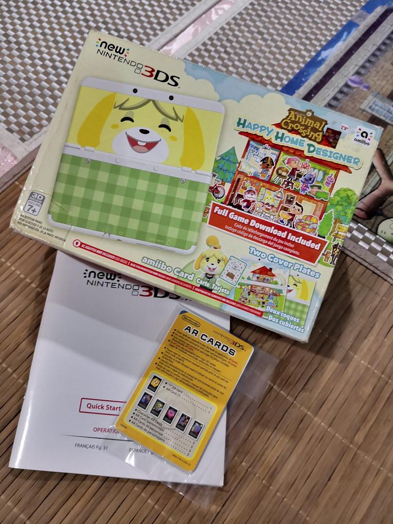 BOX ONLY Animal Crossing HHD New Nintendo 3DS Video Gaming