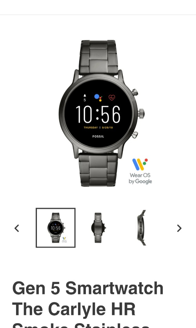 [Free Gift Included] Brand New Fossil Smartwatch Gen 5, Mobile Phones