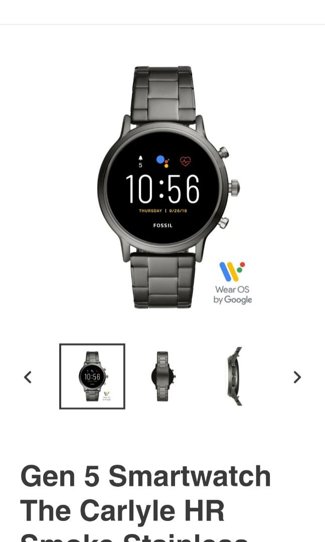 [Free Gift Included] Brand New Fossil Smartwatch Gen 5, Mobile Phones