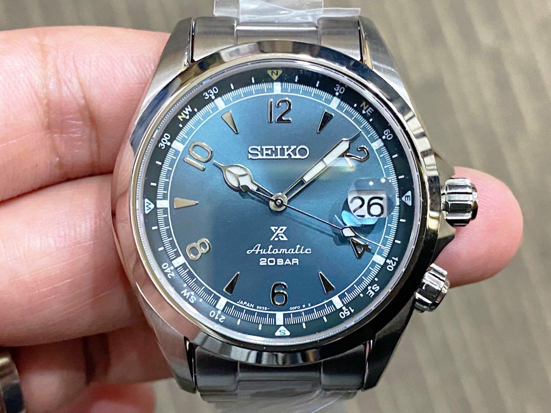 Brand New Seiko Prospex Alpinist Mountain Glacier Blue SPB197 SPB197J1  Europe Exclusive, Luxury, Watches on Carousell