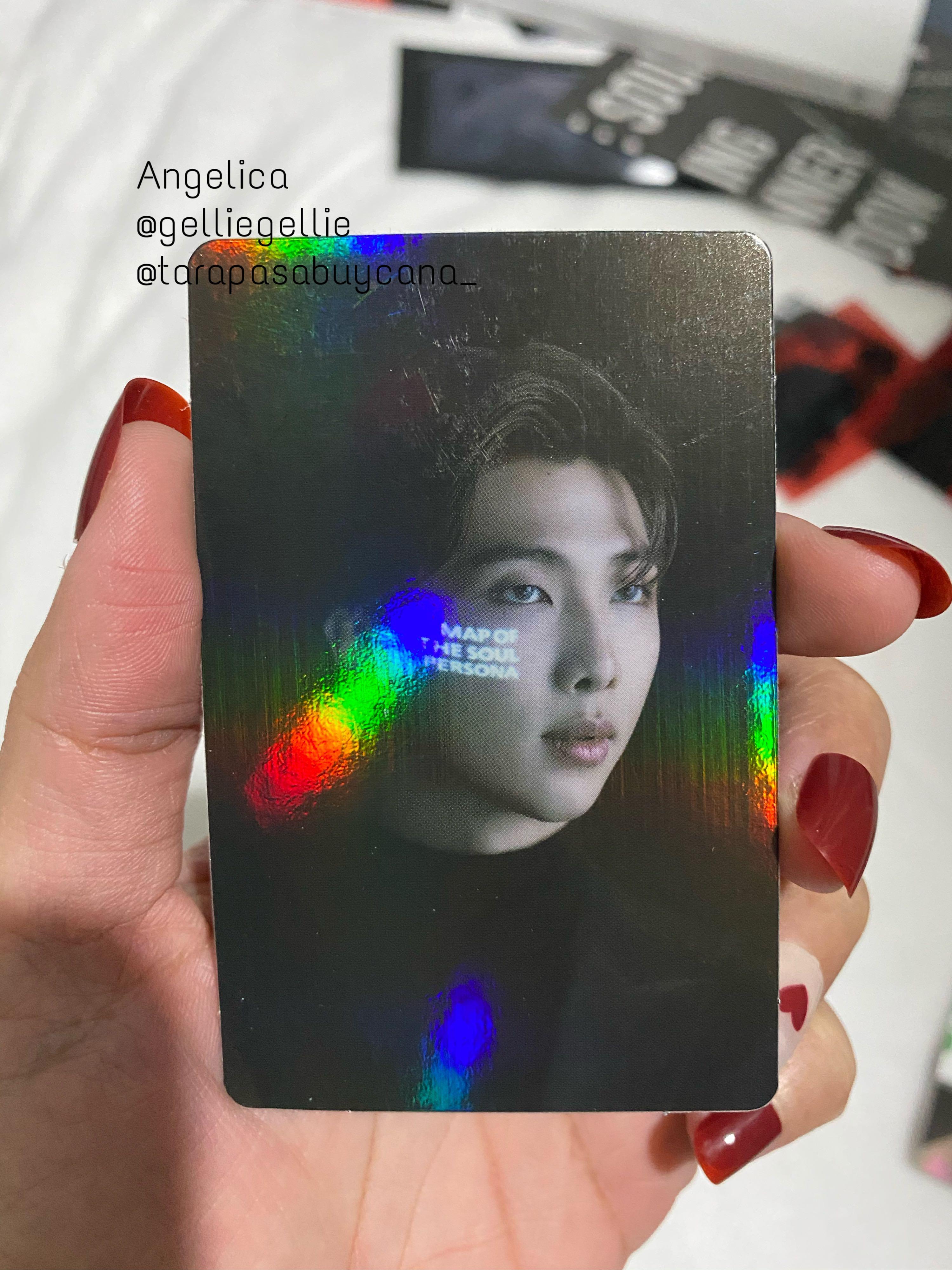 RM Photocards Holographic Namjoon BTS Art & Collectibles Artist 