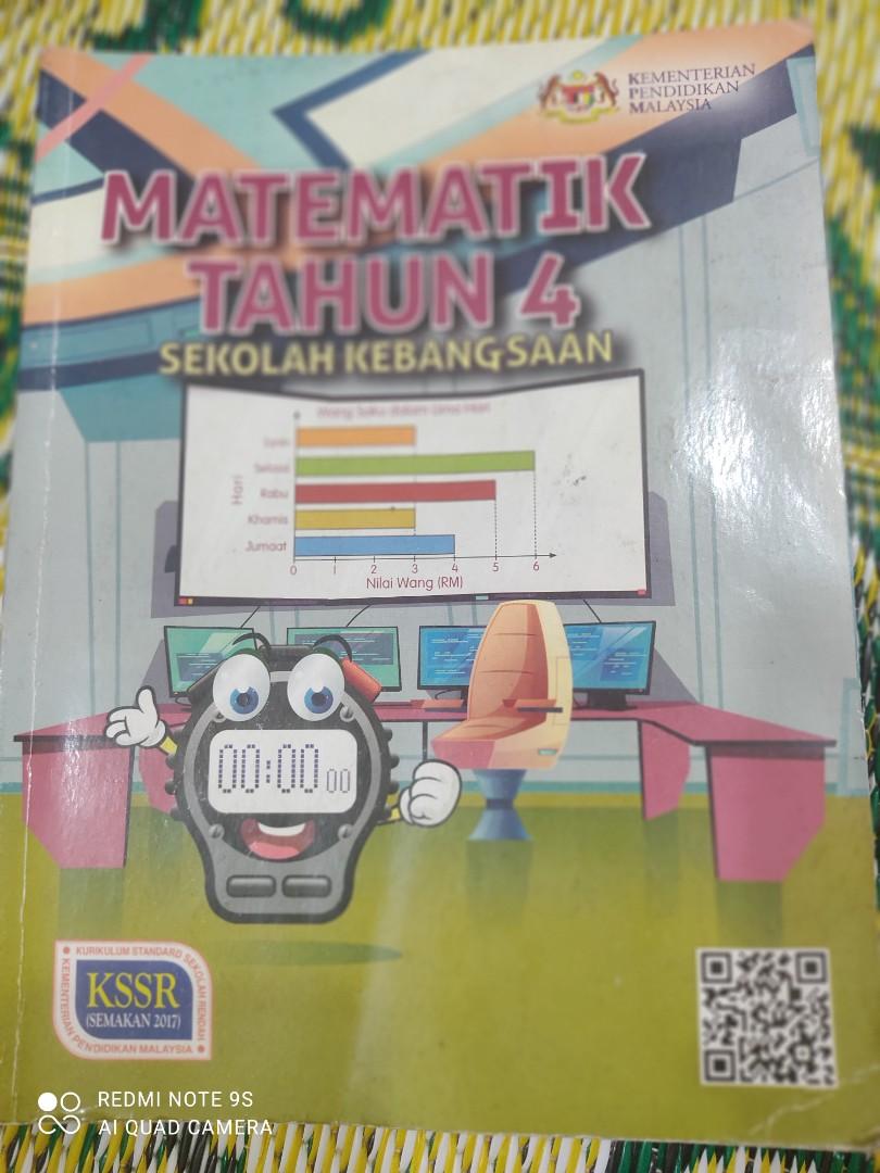 Buku teks matematik darjah 4