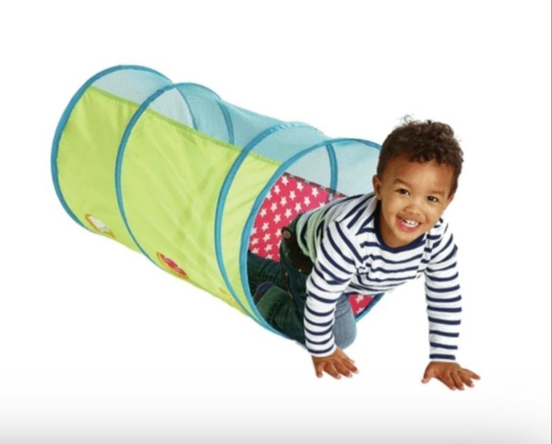 Chad Valley Red Pop Up Adventure Play Tunnel Hobbies Toys Toys Games on Carousell