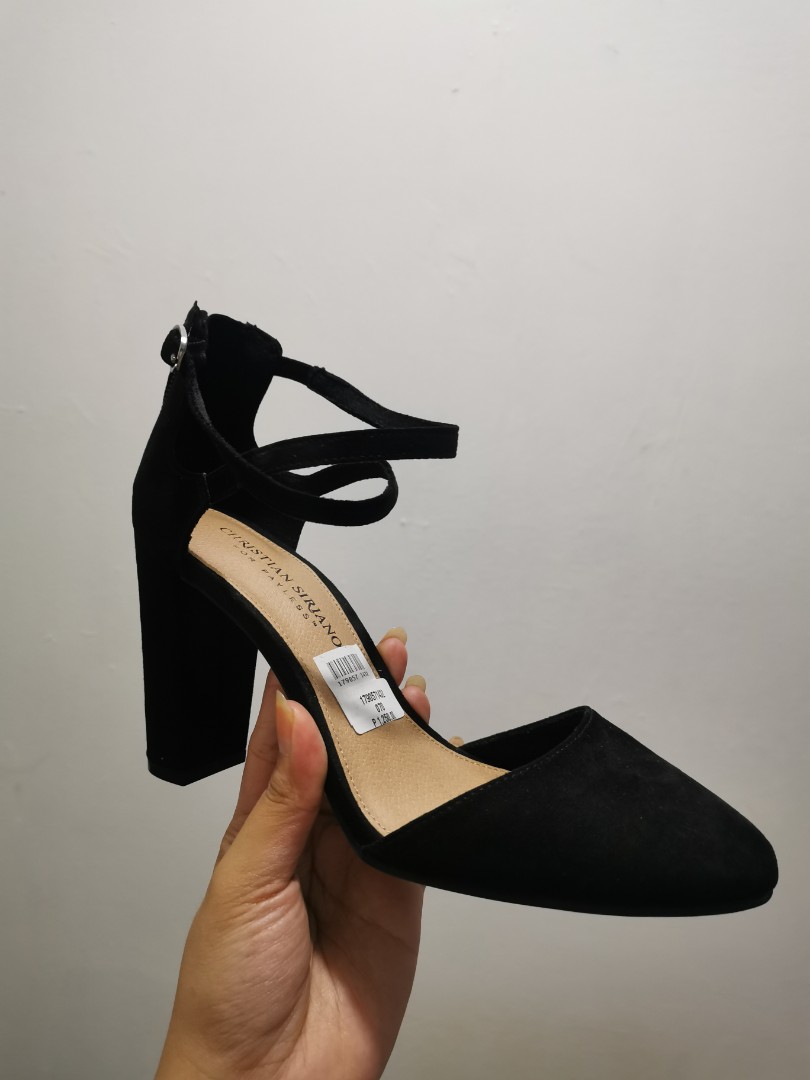 Christian siriano for payless top black heels