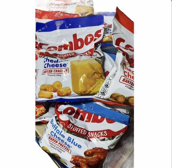 Combos Stuffed Snacks Imported From Canada, Food & Drinks, Other Food &  Drinks on Carousell