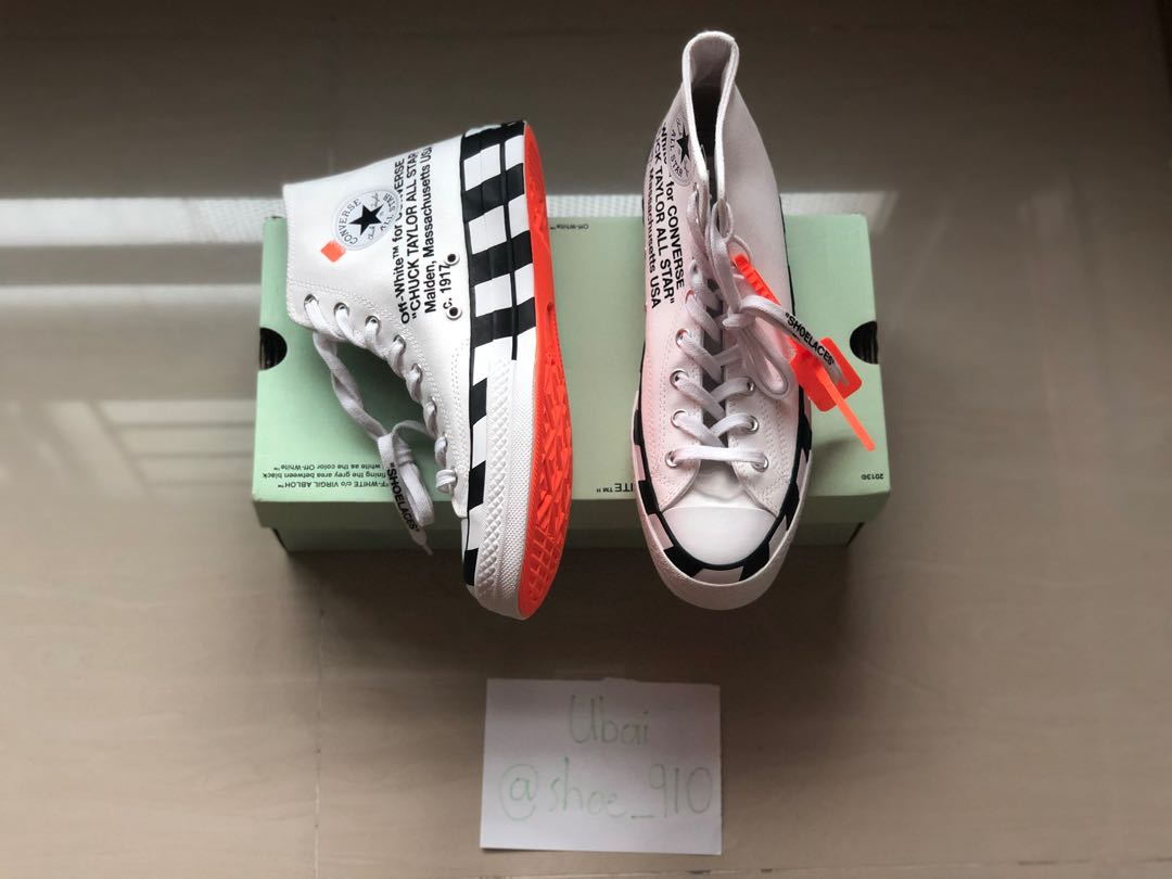 Converse chuck taylor cheap 7 x off white