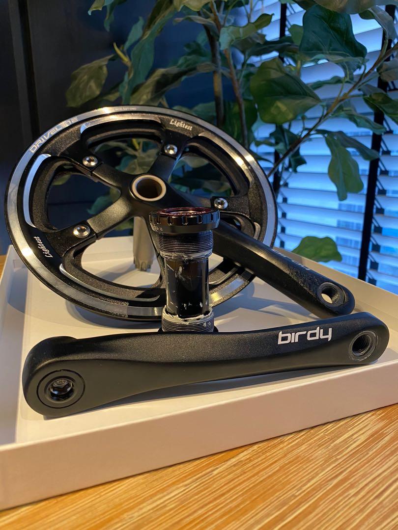 Crankset from Birdy R20 Sports Equipment Bicycles Parts Parts Accessories on Carousell