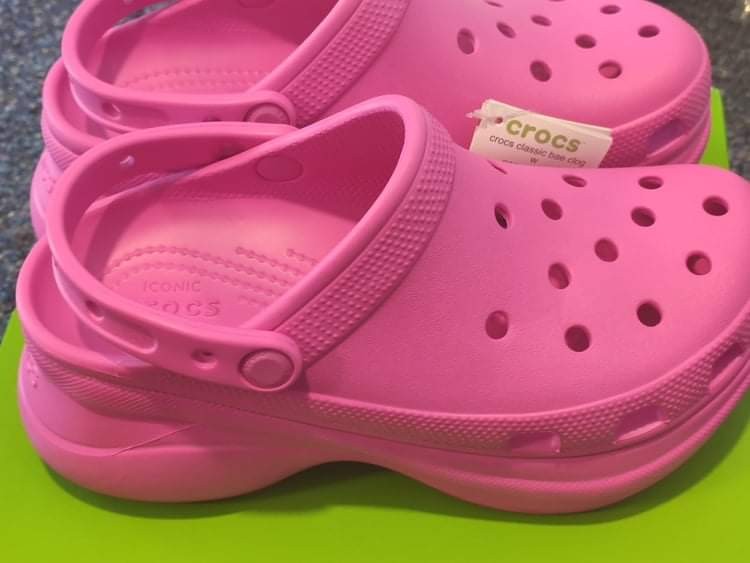 Crocs Classic Bae Clog Electric Pink Size M5 W7 Women s Fashion