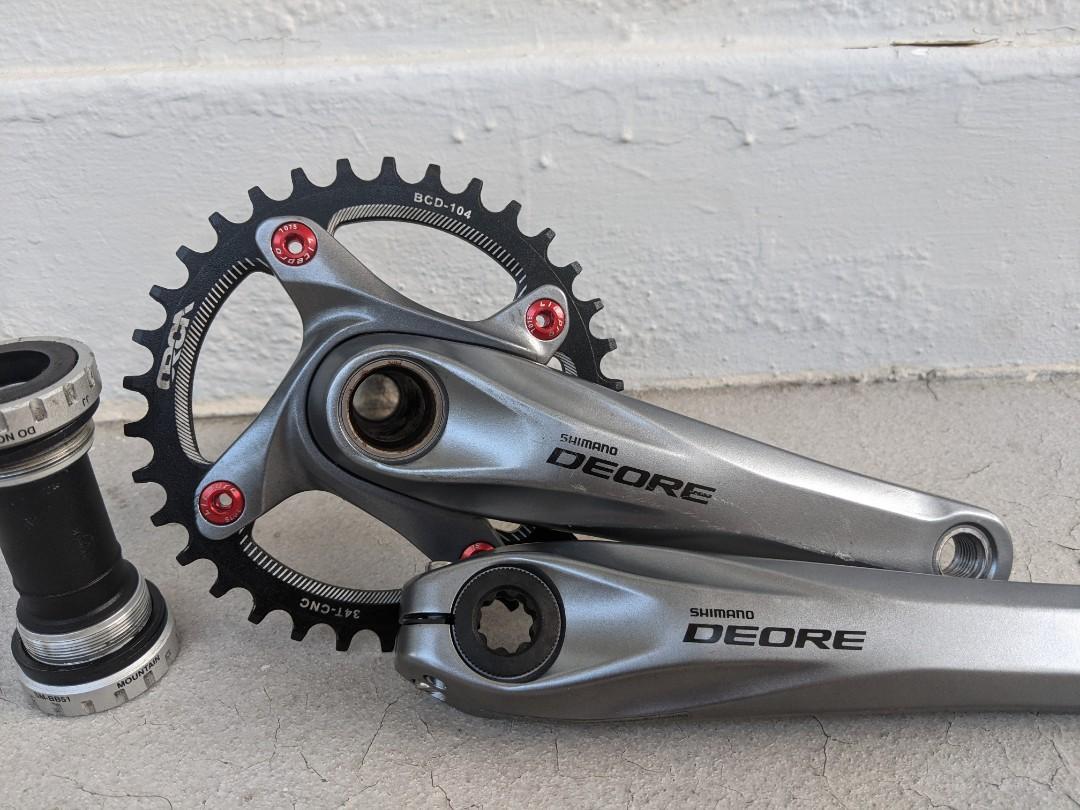 Deore 1x crankset store
