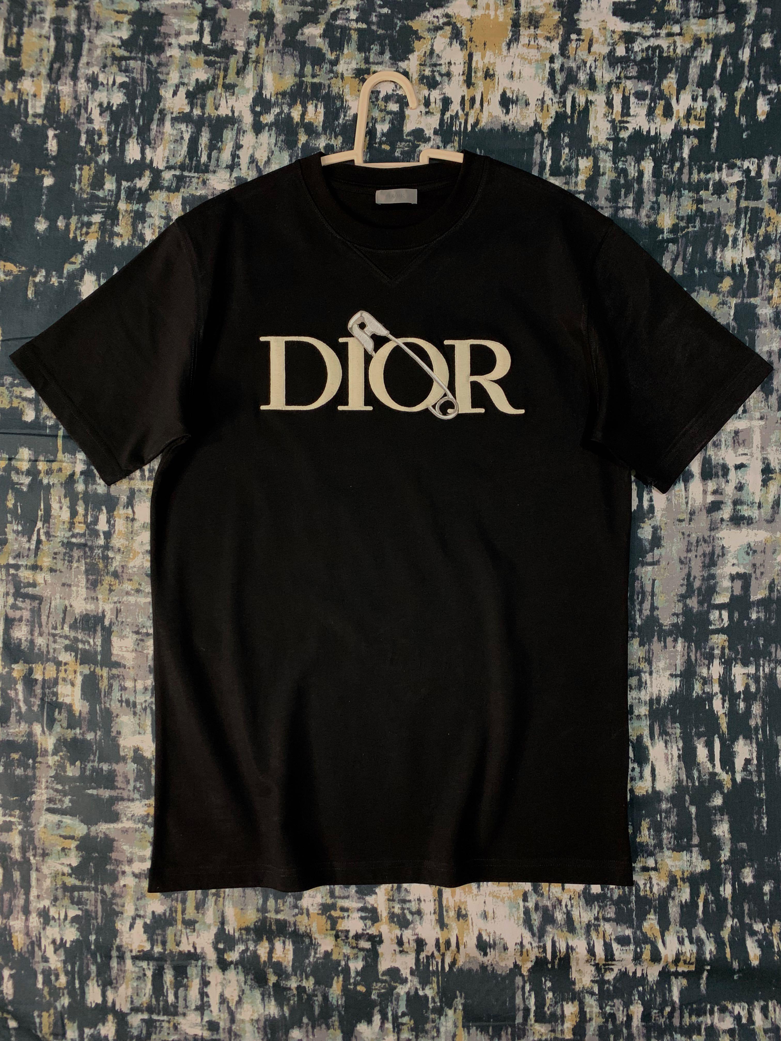 Tshirt Dior Homme Black size M International in Cotton  34421169