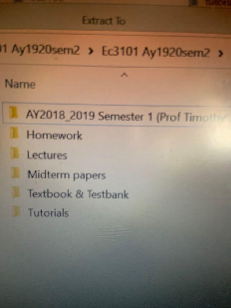 EC3101 notes (Category: Textbooks) located in Singapore. Submitted by dingdongoolong_ (Listing ID 1101753731, Image 2). Description: Taken in AY20/21 sem 2 Includes lecture notes with annotation Live lecture notes Textbook with textbook ans Homework ans Midterm ans for 20/21 and 19/20 ( v useful !!!) Notes from 19/20.