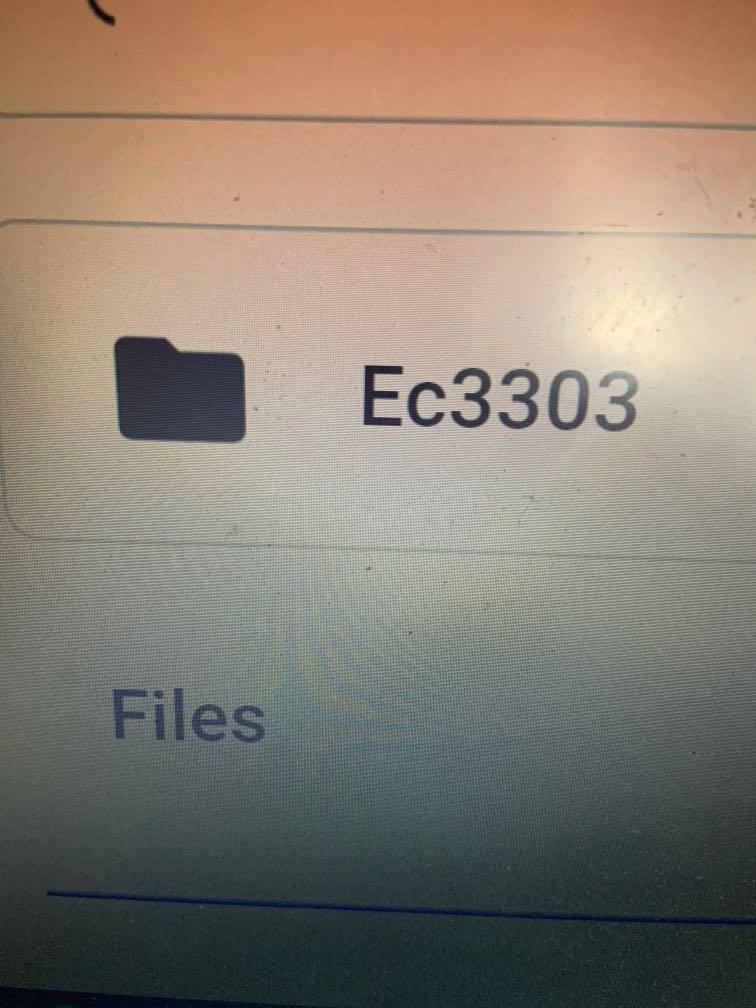EC3303 notes (Category: Textbooks) located in Singapore. Submitted by dingdongoolong_ (Listing ID 1101748513, Image 1). Description: Taken last sem 20/21 sem 2 Grade: A- Includes : Lecture notes with annotations Tutorial answers Homework questions and answers 20/21 sem 2 midterm paper Past year prac papers .