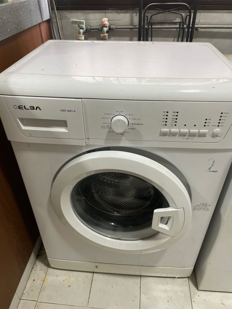 Elba front load washing machine, TV & Home Appliances, Washing Machines