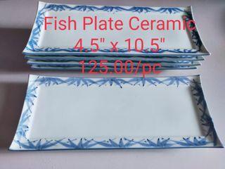 Fish Plate Ceramics Japan surplus