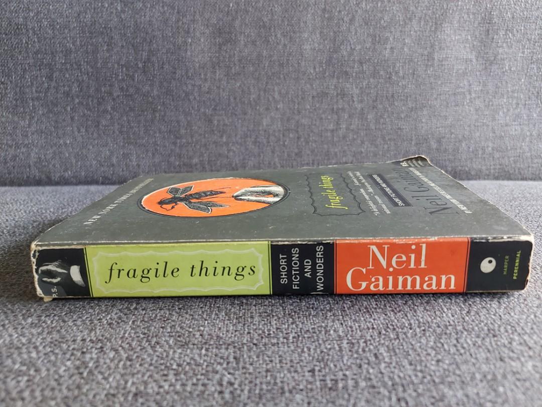 Fragile Things by Neil Gaiman (Category: Storybooks) located in Manila. Submitted by beforenine (Listing ID 1101871015, Image 3). Description: .