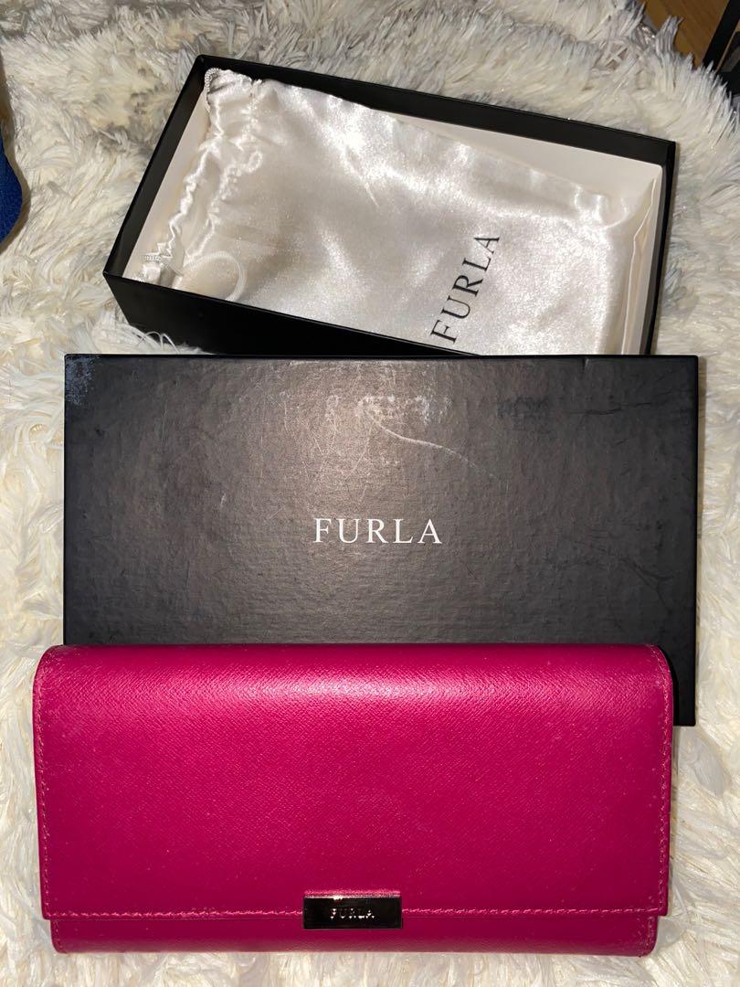 Furla Long Wallet fuchsia colour Women s Fashion Bags