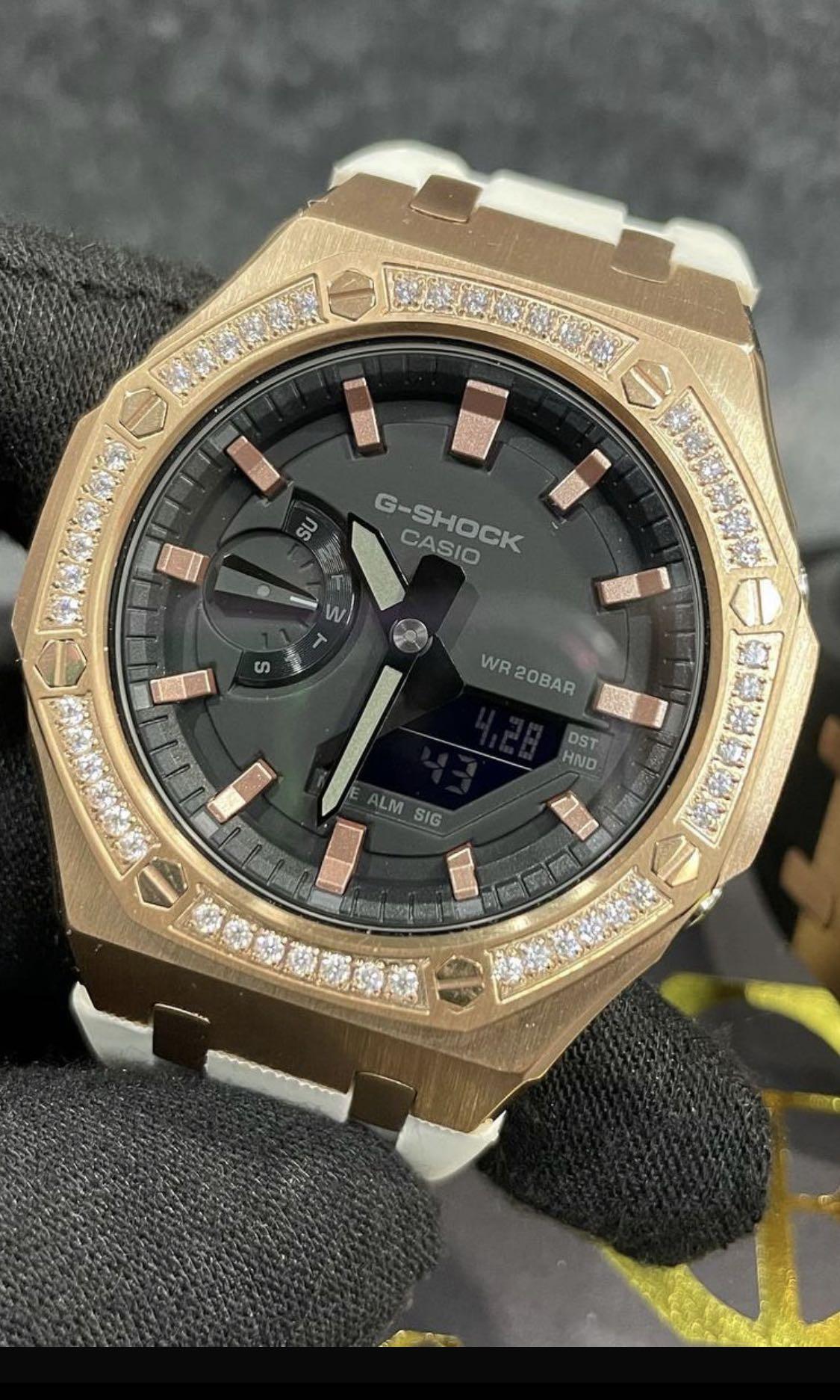 G-SHOCK ローズゴールド 腕時計　ジーショック　カスタム G-SHOCK ローズゴールド 腕時計 ジーショック カスタム 楽天市場】g