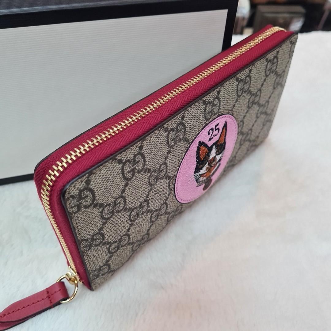 Gucci Long Zip Dog 25 Wallet