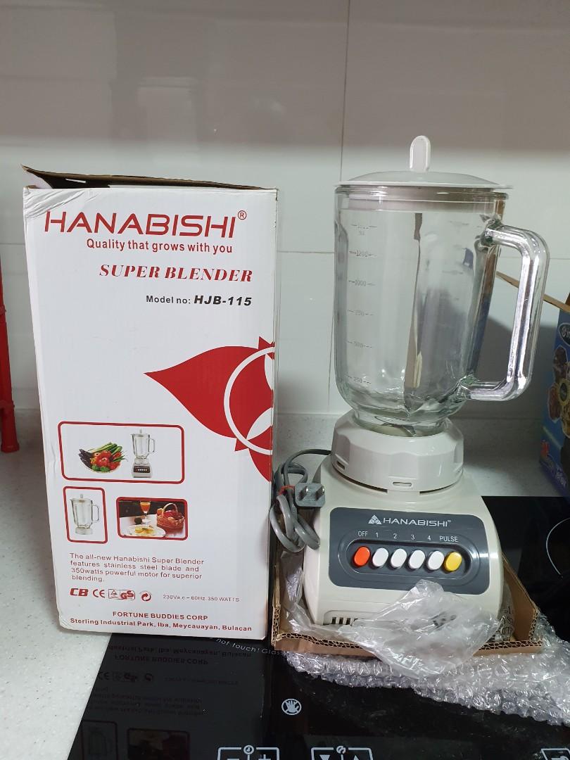 Hanabishi Super Blender, TV & Home Appliances, Kitchen Appliances, Juicers, Blenders & Grinders