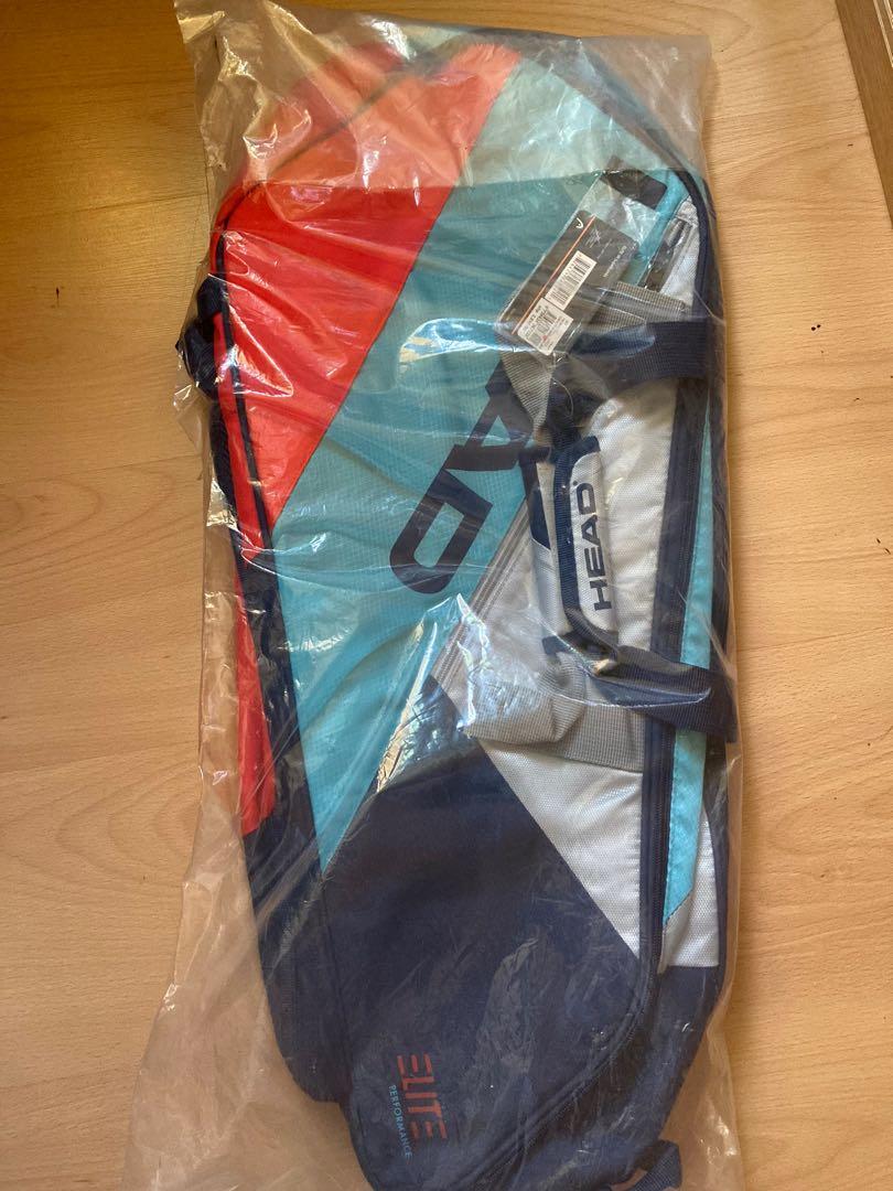 Head Elite All court 9 Rackets Tennis bag Sports Equipment