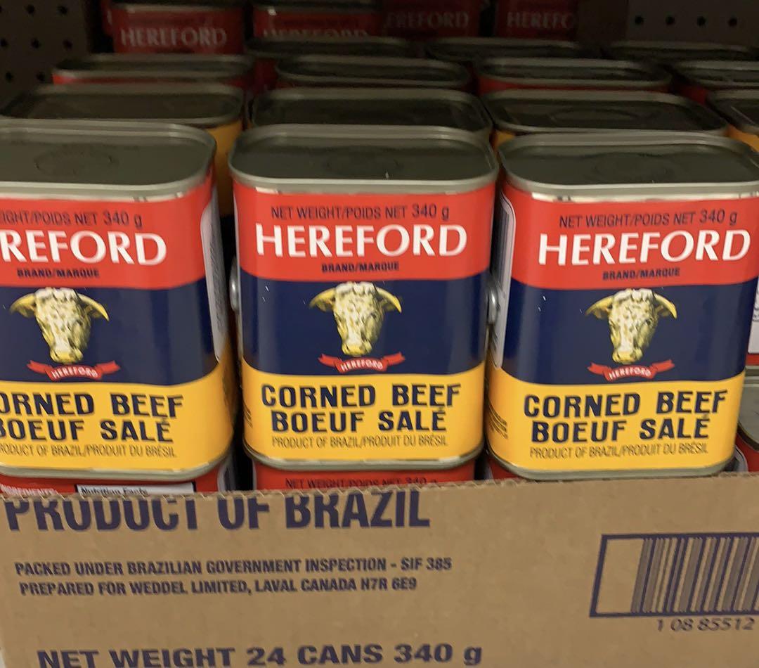 HEREFORD CORNED BEEF 340g/CANADA, Food & Drinks, Other Food & Drinks on