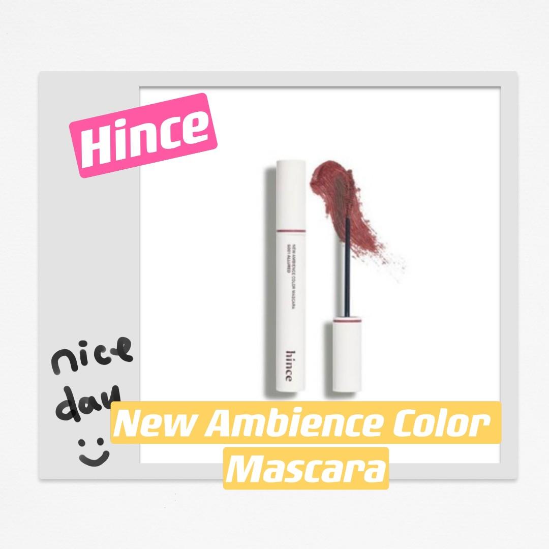 Hince New Ambience Color Mascara 睫毛液, 美容＆化妝品, 健康及美容- 皮膚護理, 化妝品- Carousell