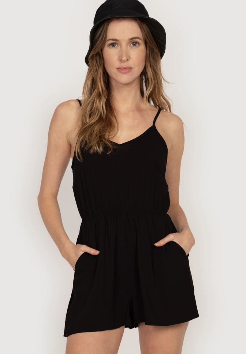 Black romper h&m 2025