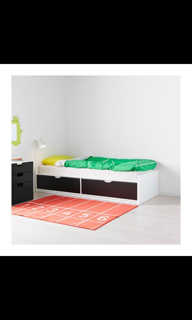 IKEA Flaxa single bed with drawer storage negotiable Furniture