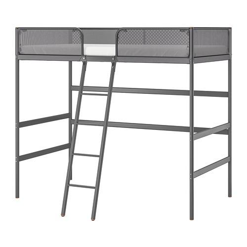 Ikea Tuffing Loft Bed With Matress 傢, Ikea Tuffing Loft Bed With Desk Instructions