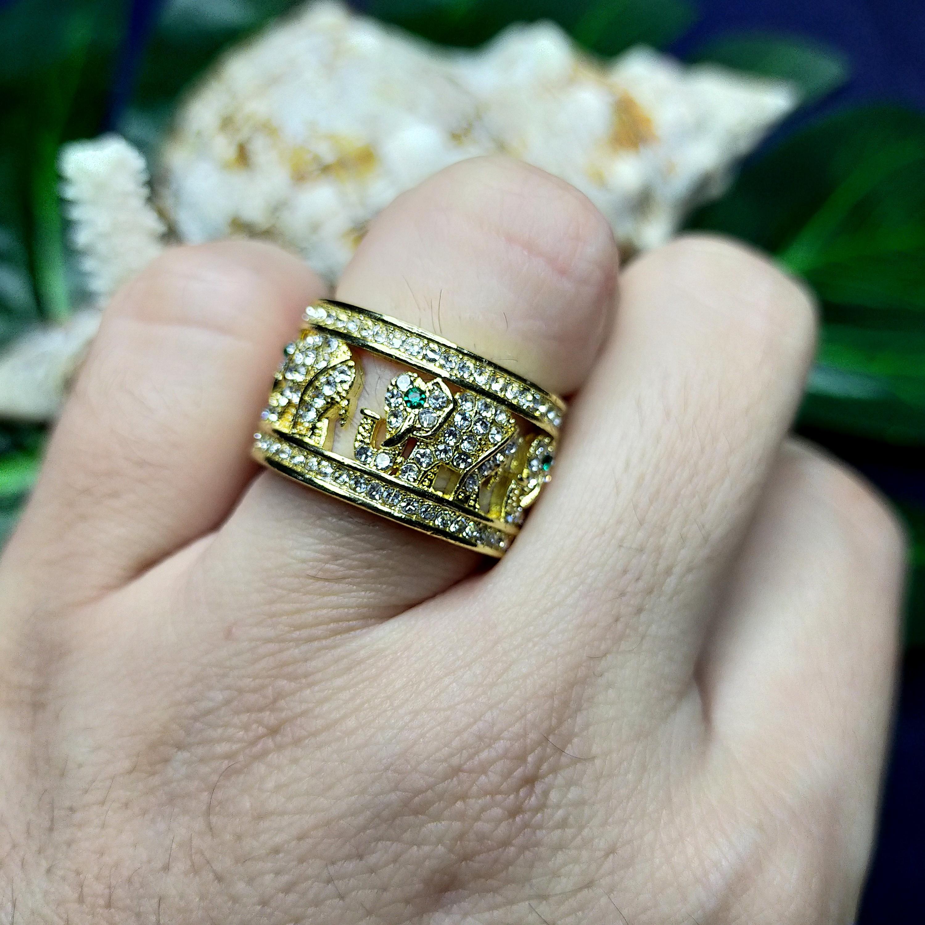 Ins. Cartier Elephant Ring Women s Fashion Jewelry Organizers