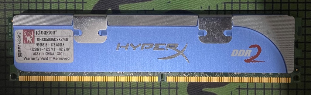 Kingston hyperx ddr2 4gb 2025