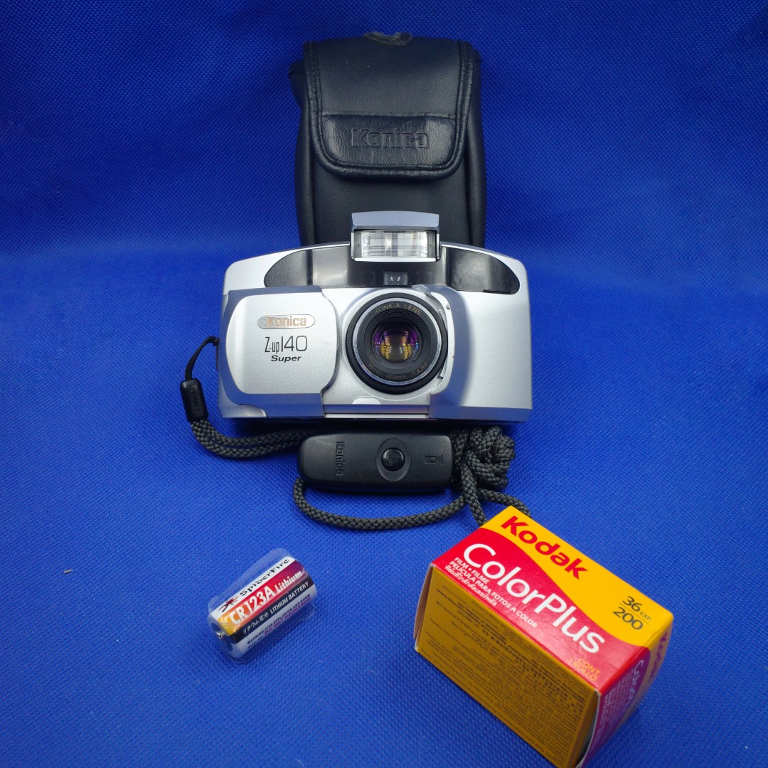Konica Z-UP 140 Super P&S Film Camera, Photography, Cameras
